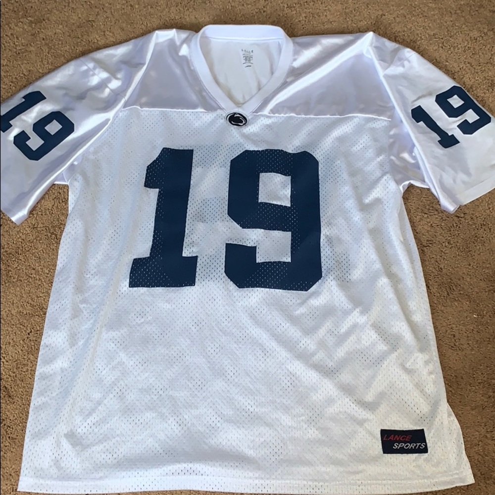 Penn State White Jersey #19